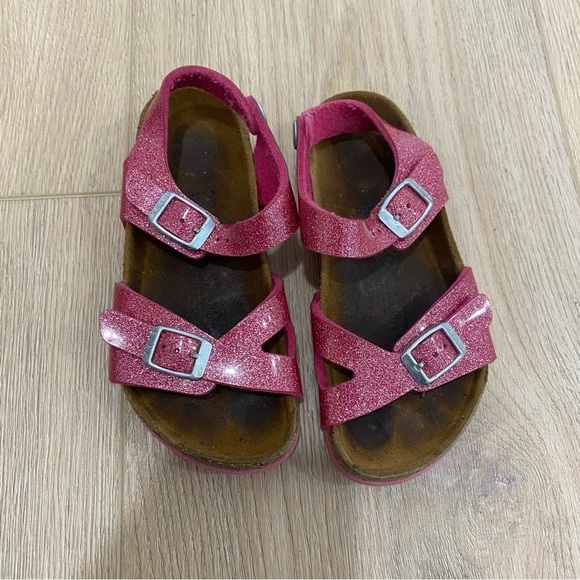Birkenstock Other - Birkenstock Milano Pink Glitter Sandals